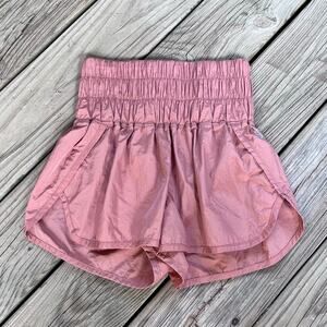 Free People Movement The Way Home Shorts Pink Size XS